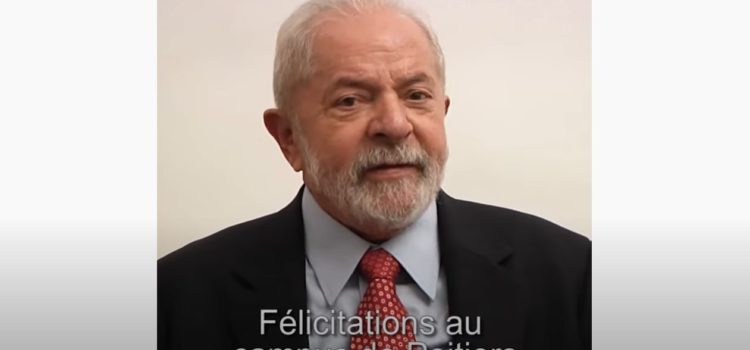 Le message de Lula pour le Campus de Poitiers